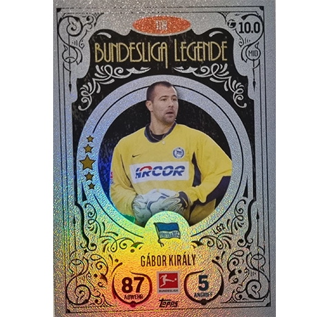 Topps Bundesliga Match Attax 2024/25 / Limited Edition Karte LG2 GABOR KIRALY