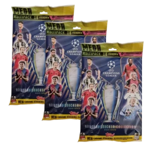 Topps Champions League Sticker 2024/25 / 3x Mega Multipack