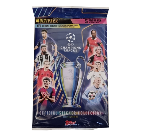 Topps Champions League Sticker 2024/25 / 1x Multipack