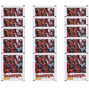 Panini Marvel Deadpool Sticker / 15 Stickertüten