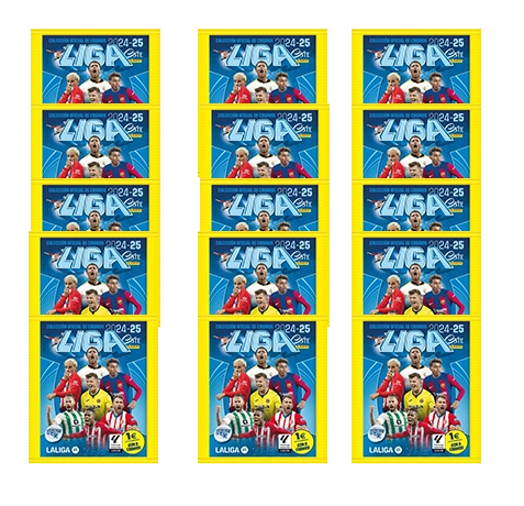 Panini La Liga Sticker 2024-25 / 15x Stickertüten