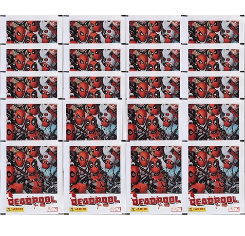 Panini Marvel Deadpool Sticker / 20 Stickertüten