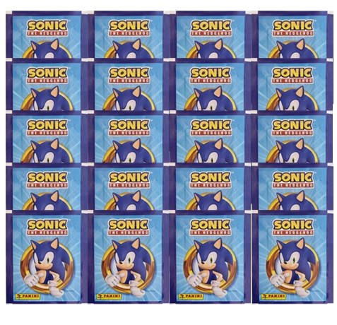 Panini Sonic the Hedgehog Sticker 2024 / 20x Stickertüten