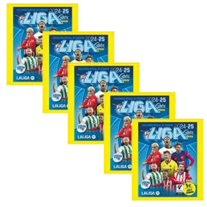 Panini La Liga Sticker 2024-25 / 5x Stickertüten