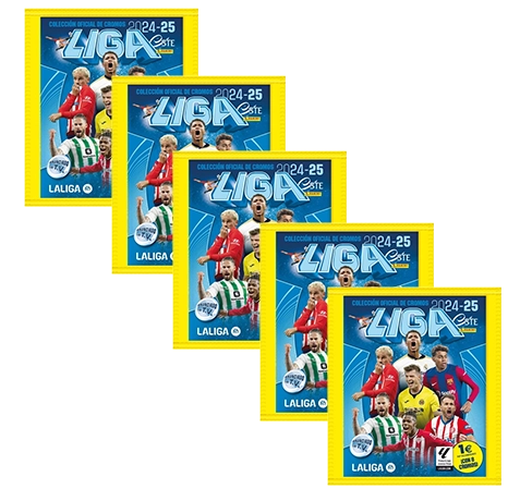 Panini La Liga Sticker 2024-25 / 5x Stickertüten