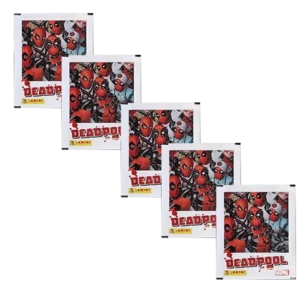 Panini Marvel Deadpool Sticker / 5 Stickertüten