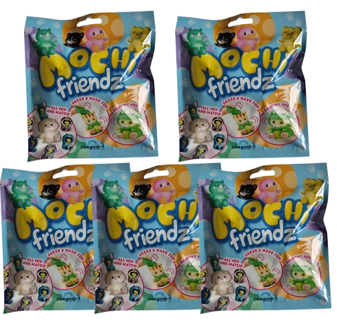 DeAgostini MOCHI Friendz / 5x Sammeltüten