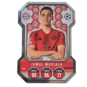 Topps Champions League Match Attax 2024/2025 / Chrome Shield / SH 10 JAMAL MUSIALA