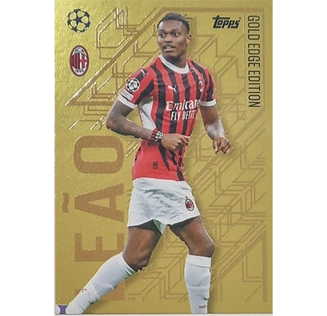 Topps Champions League Match Attax 2024/2025 / GOLD EDGE 9 RAFAEL LEAO