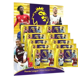 Panini Premier League Sticker 2025 / Stickerlbum inkl 10x Stickertüten