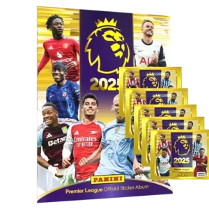 Panini Premier League Sticker 2025 / Stickerlbum inkl 5x Stickertüten