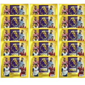 Panini Premier League Sticker 2025 / 15x Stickertüten