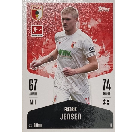 Topps Bundesliga Match Attax 2024/25 / Nr. 010 FREDERIK JENSEN