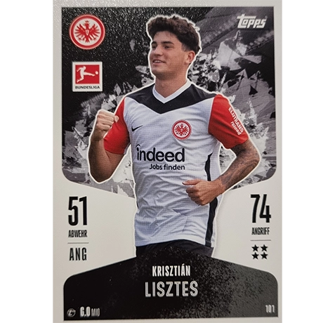 Topps Bundesliga Match Attax 2024/25 / Nr. 101 KRISZTIAN LISZTES