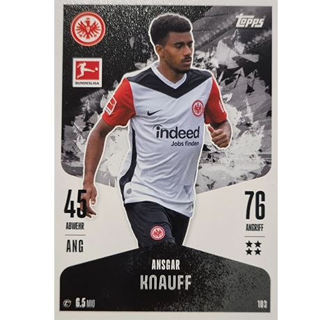 Topps Bundesliga Match Attax 2024/25 / Nr. 103 ANSGAR KNAUFF