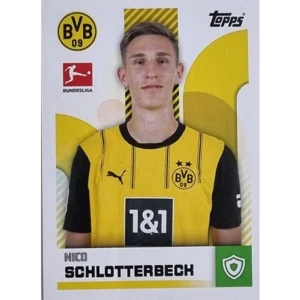 Topps Bundesliga Sticker Saison 2024/2025 / Sticker Nummer 106 Nico Schlotterbeck