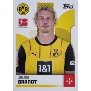 Topps Bundesliga Sticker Saison 2024/2025 / Sticker Nummer 108 Julian Brandt