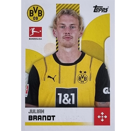 Topps Bundesliga Sticker Saison 2024/2025 / Sticker Nummer 108 Julian Brandt