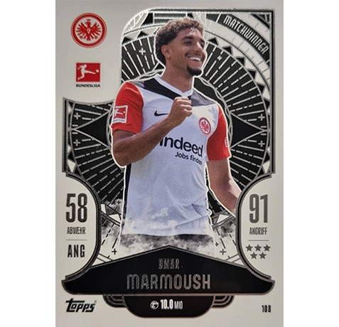 Topps Bundesliga Match Attax 2024/25 / Nr. 108 OMAR MARMOUSH / MATCHWINNER