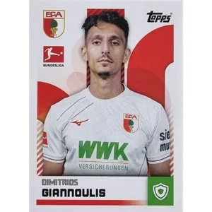 Topps Bundesliga Sticker Saison 2024/2025 / Sticker Nummer 011 Dimitrios Giannoulis