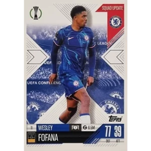 Topps Champions League EXTRA Match Attax 2024-2025 / 011 WESLEY FOFANA