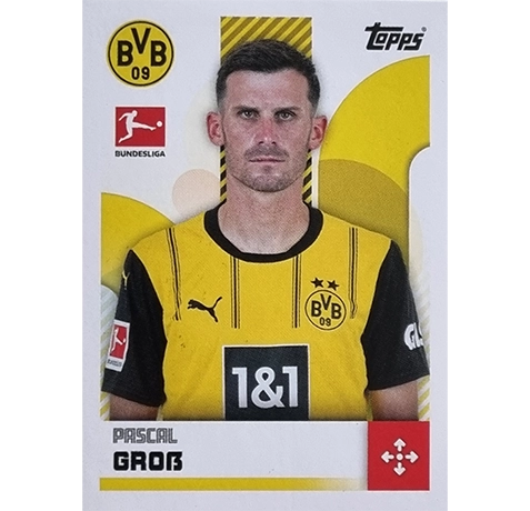 Topps Bundesliga Sticker Saison 2024/2025 / Sticker Nummer 110 Pascal Groß