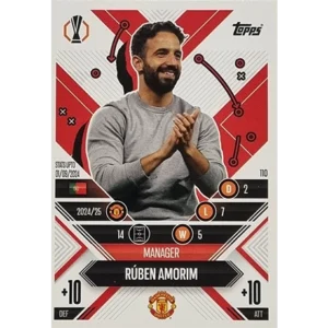 Topps Champions League EXTRA Match Attax 2024-2025 / 110 RUBEN AMORIM / MANAGER