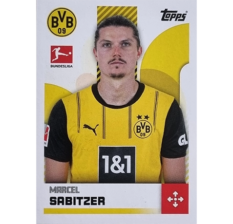 Topps Bundesliga Sticker Saison 2024/2025 / Sticker Nummer 111 Marcel Sabitzer