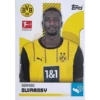 Topps Bundesliga Sticker Saison 2024/2025 / Sticker Nummer 113 Serhou Guirassy