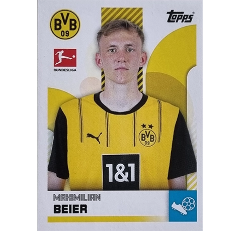 Topps Bundesliga Sticker Saison 2024/2025 / Sticker Nummer 114 Maximilian Beier