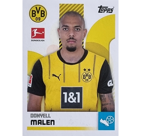 Topps Bundesliga Sticker Saison 2024/2025 / Sticker Nummer 115 Donyell Malen