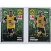 Topps Bundesliga Sticker Saison 2024/2025 / Sticker Nummer 116-117 Groß & Sabitzer