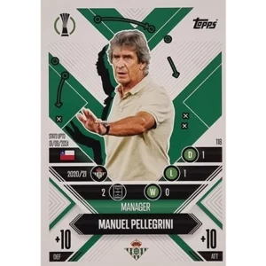 Topps Champions League EXTRA Match Attax 2024-2025 / 118 MANUEL PELLEGRINI / MANAGER