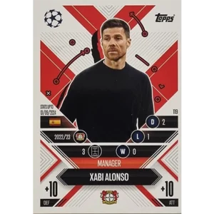 Topps Champions League EXTRA Match Attax 2024-2025 / 119 XABI ALONSO / MANAGER