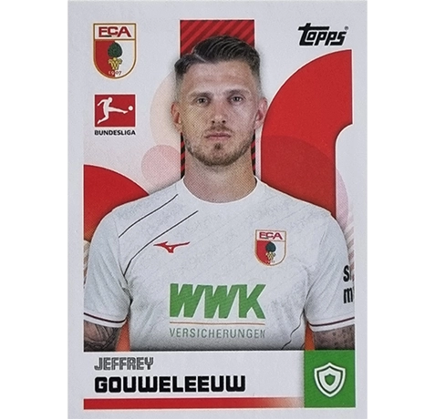 Topps Bundesliga Sticker Saison 2024/2025 / Sticker Nummer 013 Marius Wolf