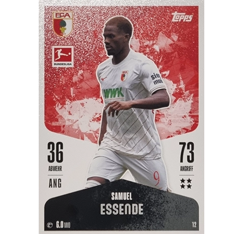 Topps Bundesliga Match Attax 2024/25 / Nr. 012 SAMUEL ESSENDE