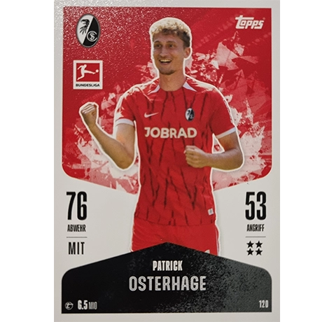 Topps Bundesliga Match Attax 2024/25 / Nr. 120 PATRICK OSTERHAGE