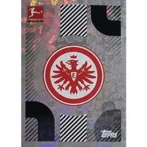 Topps Bundesliga Sticker Saison 2024/2025 / Sticker Nummer 124 Eintracht Frankfurt Logo