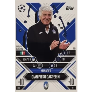 Topps Champions League EXTRA Match Attax 2024-2025 / 125 GIAN PIERO GASPERINI / MANAGER