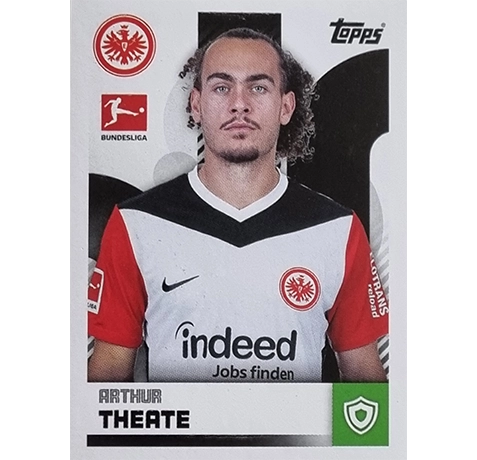 Topps Bundesliga Sticker Saison 2024/2025 / Sticker Nummer 126 Arthur Theate