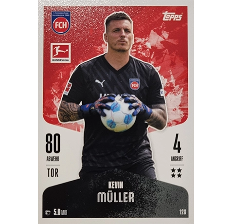 Topps Bundesliga Match Attax 2024/25 / Nr. 128 KEVIN MÜLLER