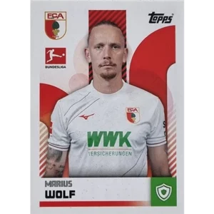 Topps Bundesliga Sticker Saison 2024/2025 / Sticker Nummer 013 Marius Wolf