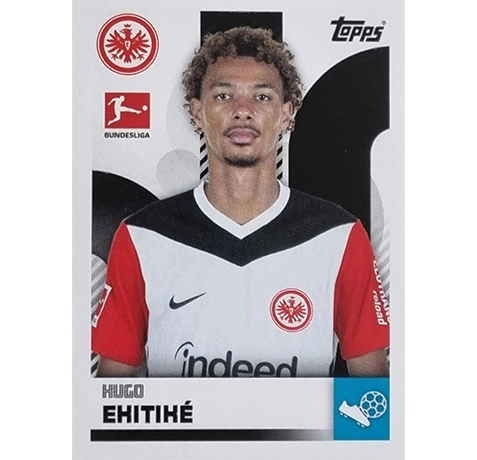 Topps Bundesliga Sticker Saison 2024/2025 / Sticker Nummer 135 Hugo Ekitike