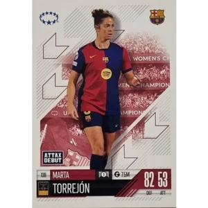 Topps Champions League EXTRA Match Attax 2024-2025 / 138 MARTA TORREJON