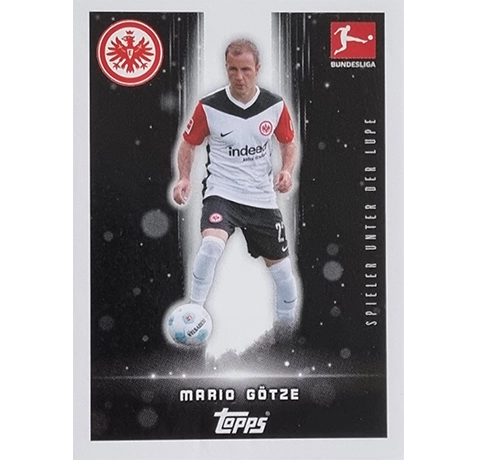 Topps Bundesliga Sticker Saison 2024/2025 / Sticker Nummer 140 Mario Götze / Spieler unter der Lupe