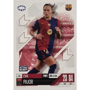 Topps Champions League EXTRA Match Attax 2024-2025 / 141 EWA PAJOR