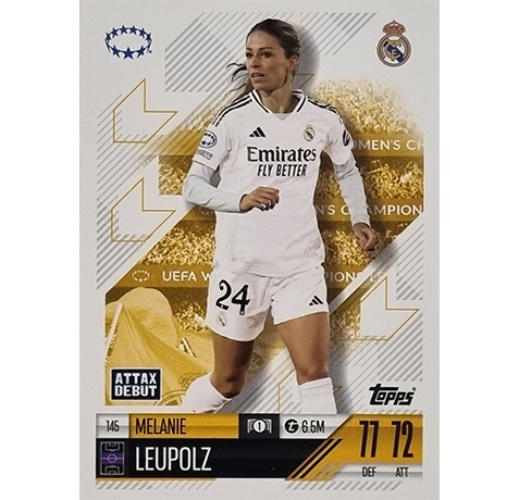 Topps Champions League EXTRA Match Attax 2024-2025 / 145 MELANIE LEUPOLZ