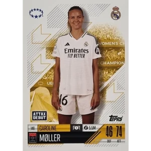 Topps Champions League EXTRA Match Attax 2024-2025 / 146 CAROLINE MÖLLER