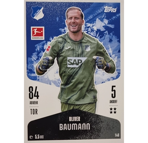 Topps Bundesliga Match Attax 2024/25 / Nr. 146 OLIVER BAUMANN