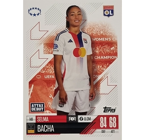 Topps Champions League EXTRA Match Attax 2024-2025 / 148 SELMA BACHA